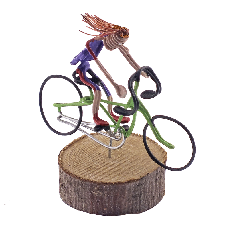 Ciclista carreras chica