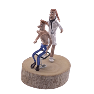 Doctora y paciente