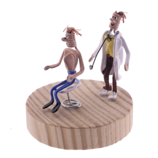 Doctor y paciente